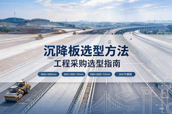 满城沉降板选择方法