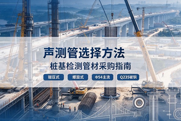 满城声测管选型标准
