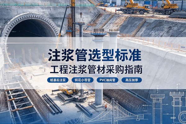 满城注浆管选型标准