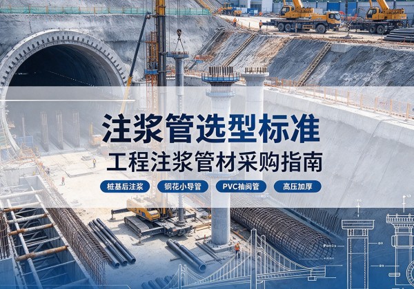 满城注浆管选型标准